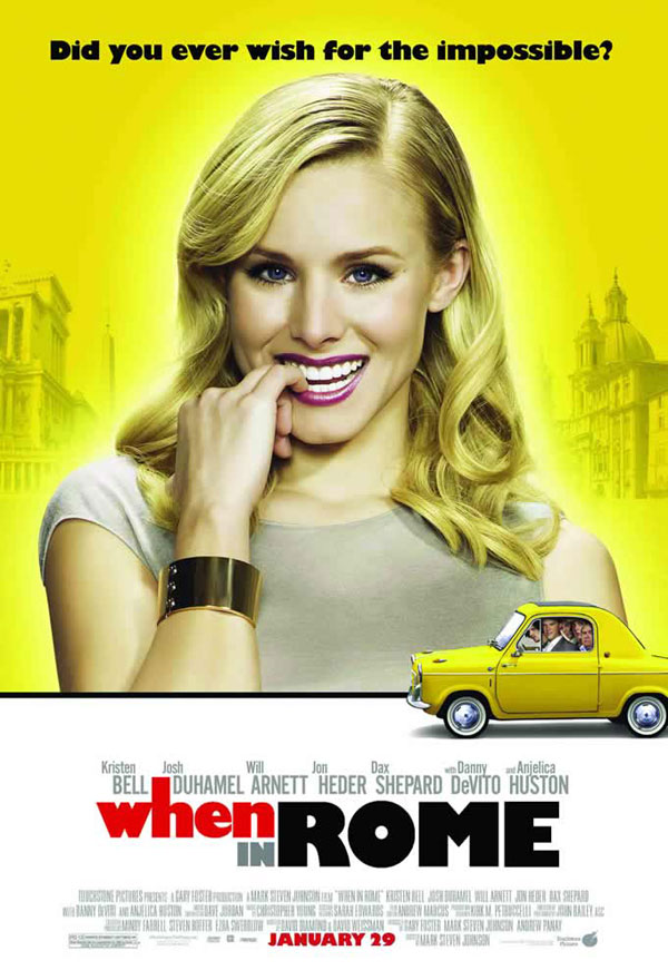Kristen bell when in roma