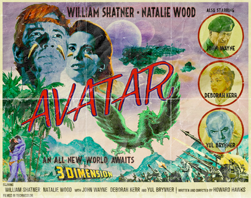 Modern Movies, Classic Posters - Avatar
