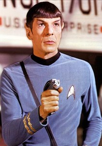 El doctor Spok (el actor Leonard Nimoy), en la serie 'Star Trek'.